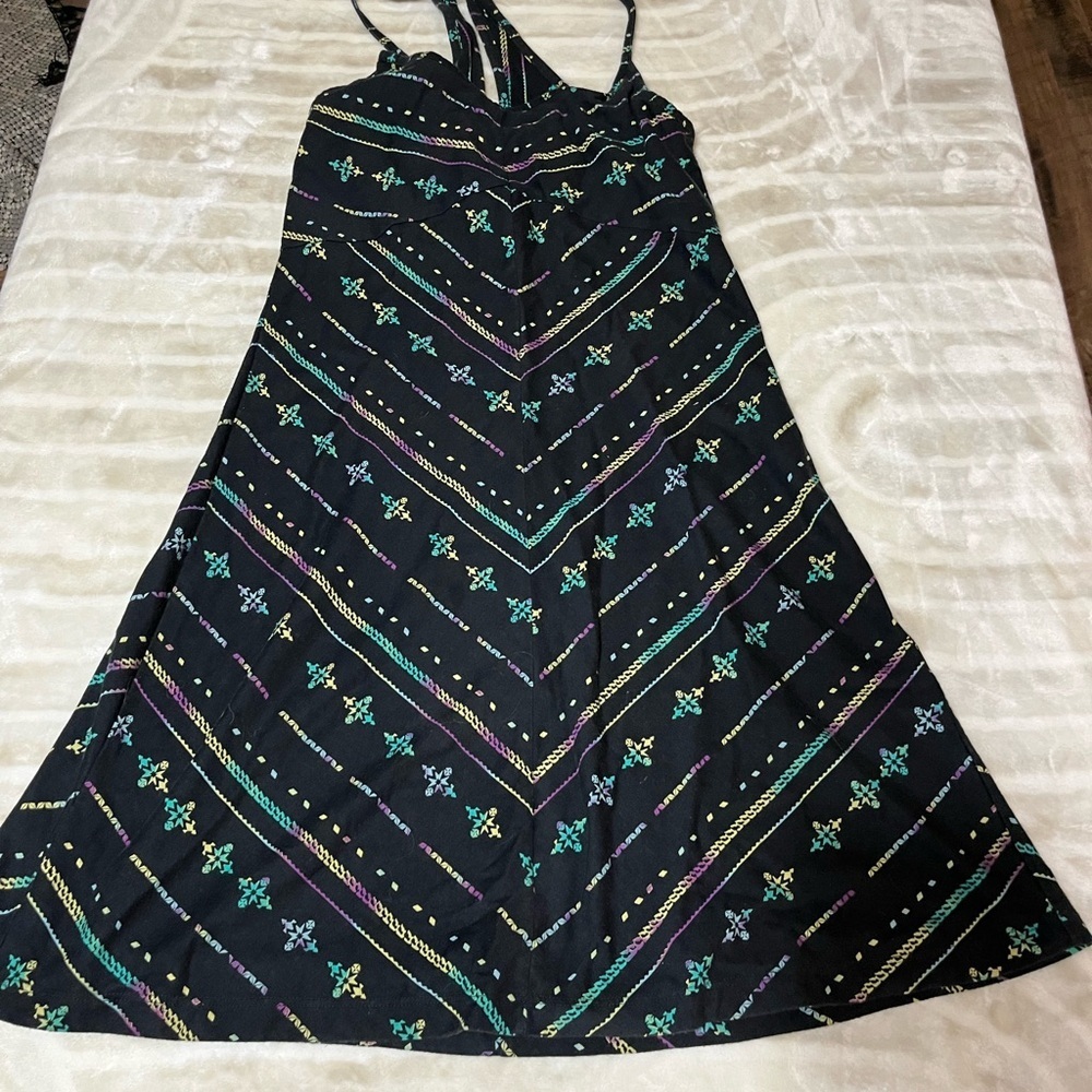 Patagonia Small Black Patterned Women's Dress